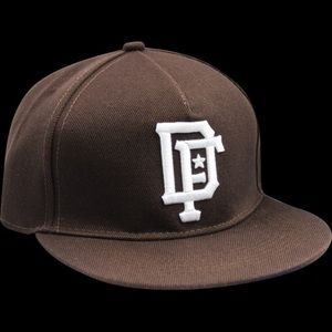 Dixxon Flannel Brown Flat-bill Snapback Hat